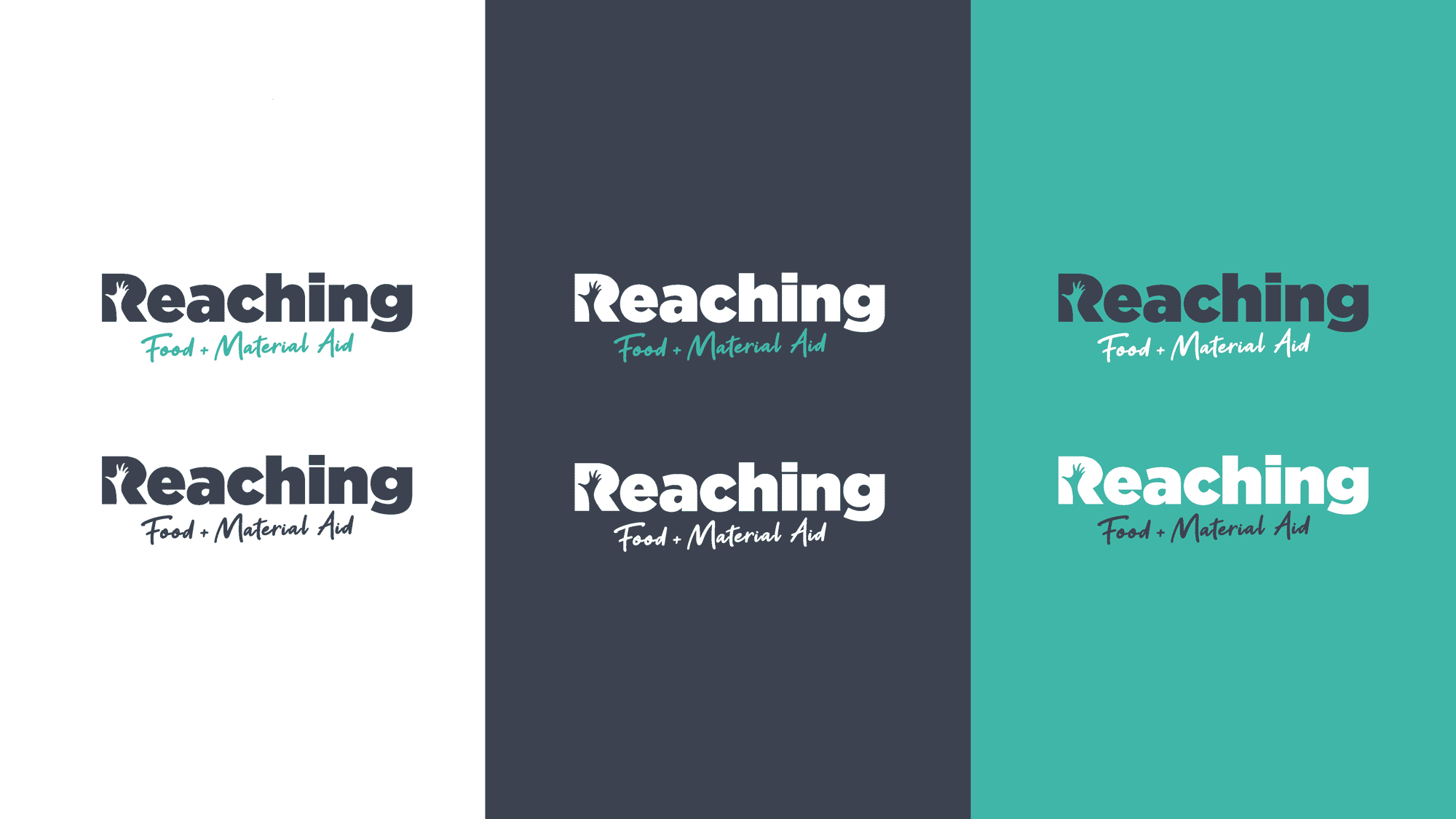 Reaching brand logo colour variations